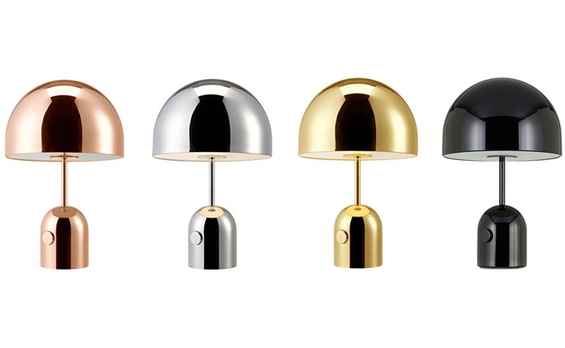 Sada rijst tyfoon Tom Dixon Bell table light chrome - DMLUXURY