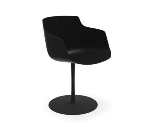 mdf italia flow slim chair trumpet base