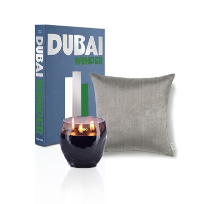 Dubai Wonder en Dami kussen bracha titanium en onno smoke grey